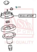 ����� ������������ | ����� ����/��� | Toyota/ Avensis AT22#/ AZT220/ CDT220/ CT220/ ST220/ ZZT22# 1997- ASVA 0111AT22F 0111AT22F ����