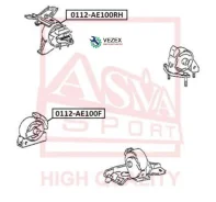 ������� ��������� Toyota Corolla -02 ASVA 0112AE100F 0112AE100F ����