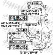 ����� �������� ������ ����� Febest 0124USF40F6 0124USF40F6 ����