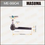 ���������� ������� ���� Masuma Mazda CX-5 / KF# 17- Masuma ME9904 ME9904 ����