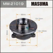 ������� � ����������� Nissan Qashqai � ��� Masuma MW21019 MW21019 ����