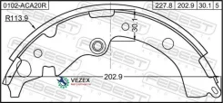 ������� ��������� ������ (����������) Febest 0102ACA20R 0102ACA20R ����