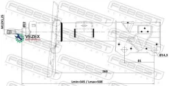 ����������� Nissan Teana RUS MAKE J32R 2009.06-2013.12 �����. ����. ���. Febest 02110014FR 02110014FR ����