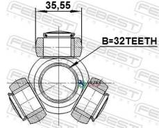 ������� Mitsubishi Lancer CY/CZ# 2007.03-2017.12 Febest 0416DJ24 0416DJ24 ����