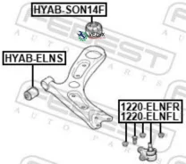 ����� ������� �������� ������ ������ Febest 1220Elnfr 1220ELNFR ����