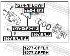 ������� ��������� Hyundai Elantra 06 2006-2012 �����. ���. (�� ������) Febest 1277Cfflh 1277CFFLH ����