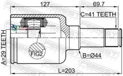  FORD Transit 14- . . Febest 2111Ttflh 2111TTFLH 