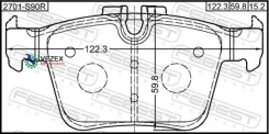 ������� ��������� ������ Febest 2701S90R 2701S90R ����