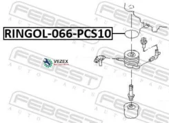 ������ �������������� ��������� ��������� PCS 10 Febest Ringol066PCS10 RINGOL066PCS10 ����