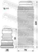 ������� ��������� ������������ � ���������� �������� Febest Vwshb001KIT VWSHB001KIT ����