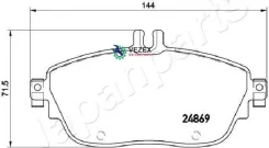 ������� ��������� Mercedes A(W176) 12-/B(W246) 11- �������� L 144�� Japanparts PA0503AF PA0503AF ����