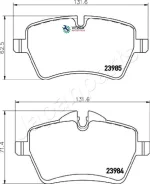 ������� ��������� MINI ONE/Cooper 1.6 03- �������� Japanparts PA0136AF PA0136AF ����
