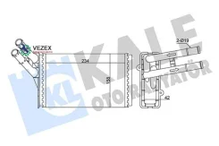 �������� ��������� ��� �/� VW Passat B5 (96-) KALE 347370 347370 ����