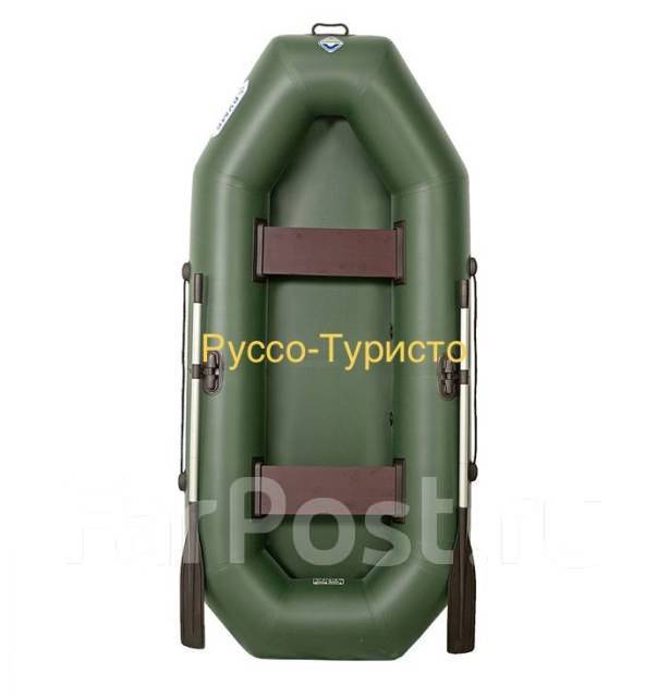 Лодка гребная, 2х местная "РУМБ 260" 260х120см, без двигателя, 2,60 м ...