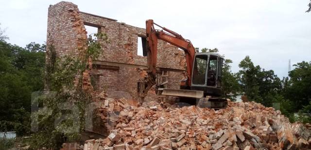 Демонтаж строений, Снос, слом домов, фундаментов и вывоз мусора во ...