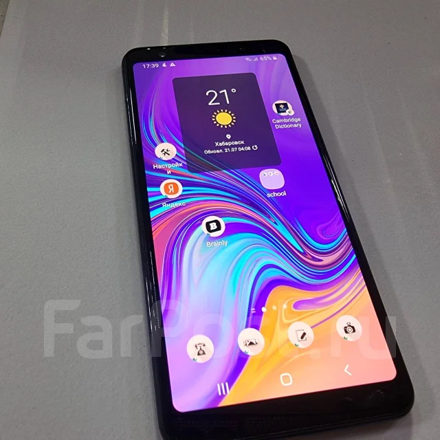 Samsung Galaxy A7. �/�, 64 ��, ������, 4G LTE, Dual-SIM ����