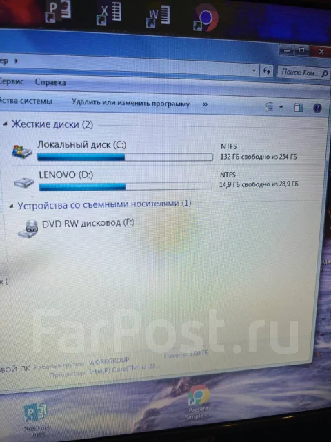 Lenovo G570. ��� 24 ��, ���� 254���, WiFi: 1, Bluetooth: 1, ����������� �� 2��. ����