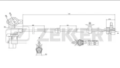 ������ ABS Chevrolet AVEO (T200) (03-08), AVEO (T250) (05-11) ������ ����� SE6120 SE6120 ����