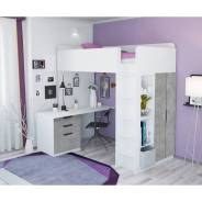 �������-������ Polini kids Simple, � ���������� ������, � ������, 2050x1543x1993 ��, ���� �����/����� ����