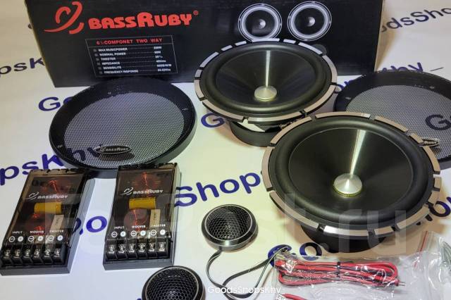Двухполосные акустические динамики Bass Ruby, компонентные ...