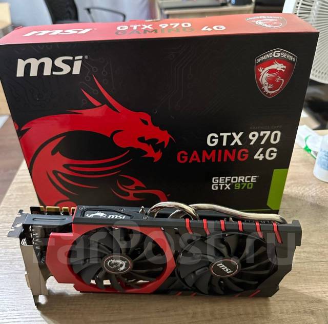 Видеокарта MSI GeForce GTX 970 Gaming 4G, б/у, под заказ. Цена: 7 000 ...