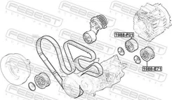 ����� �������� Febest 1988E71 1988E71 ����