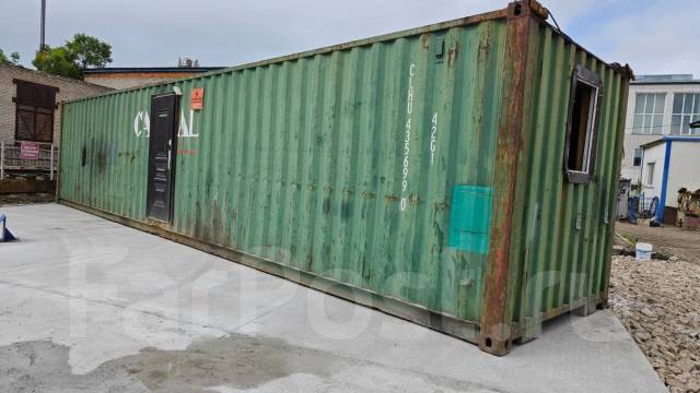 Бытовка на базе 40 футового контейнера, б/у, в наличии. Цена: 350 000 ...