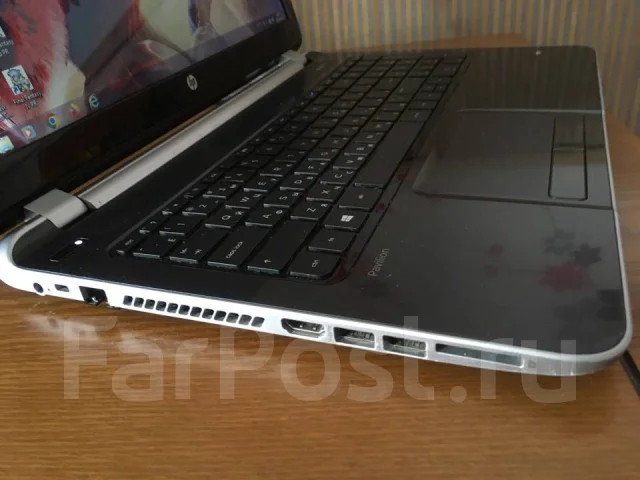 HP Pavilion 15-n206sr. 15.6", 2����, ��� 4 ��, ���� 500���, WiFi: 1, Bluetooth: 1, ����������� �� 4��. ����