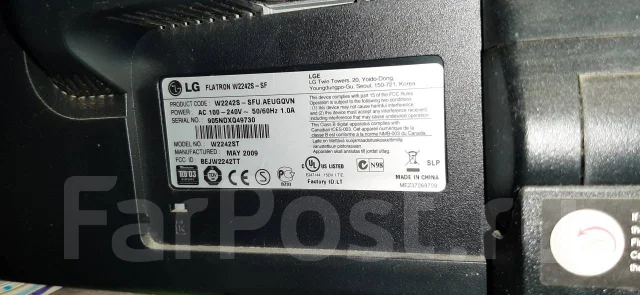 LG. 22", ���������� �� (LCD, LED, QLED) ����