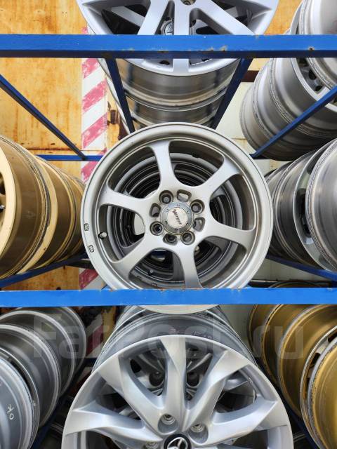 Диски лёгкие спортивные R15 4x100 j6.5 et40 цо72, Verger, 15", 1 шт, 72 ...