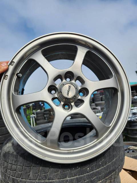 Диски лёгкие спортивные R15 4x100 j6.5 et40 цо72, Verger, 15", 1 шт, 72 ...