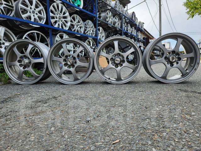 Диски лёгкие спортивные R15 4x100 j6.5 et40 цо72, Verger, 15", 1 шт, 72 ...