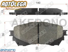 ������� �������� Akebono AN-787K Mazda 6 (GJ) 12- Atenza (Gjefp) 12- AN-787K ����
