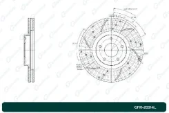 ���� ��������� ��������������� ������������� G-brake GFR-20314L ����� GFR20314L ����