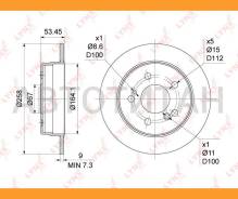   |  | LYNXauto BN1075 BN1075 
