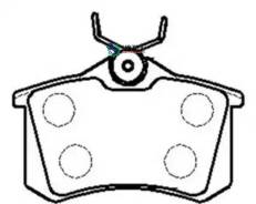   VAG GOLF 4/POLO/A4/A6 96- . HSB HP8343 HP8343 