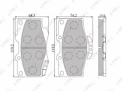 ������� ��������� �������� | ����� | LYNXauto BD7501 BD7501 ����