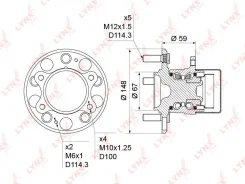 ������� ������ | ��� ����/��� | LYNXauto WH1240 WH1240 ����