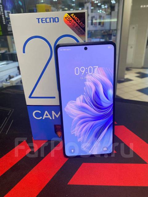 Смартфон Tecno Camon 20 Pro 5G 256 ГБ черный / Istyle / Trade In, 6.70 ...