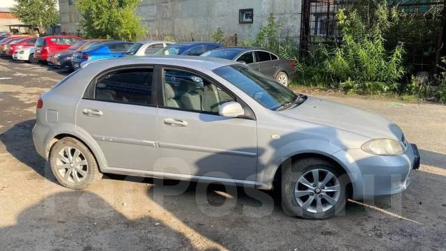 Chevrolet Lacetti Hatchback чёрный капот