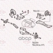 ����� ��������� Honda HR-V 99- TEG1218 TEG1218 ����