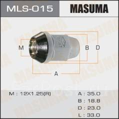   M 12x1.25(R)   19 MASUMA 