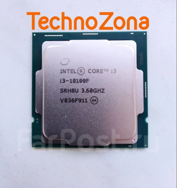 Processeur Intel Core i3-10100F (4,3 Ghz) LGA 1200 - Sans iGPU Version OEM (Tray) à prix bas