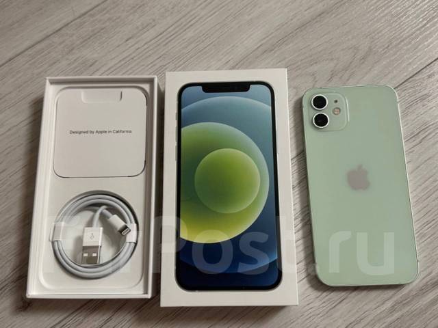 Айфон 12 на 128 гб, зеленый, Apple iPhone 12, 6.10", моноблок, 3G, 4G ...