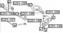 ����������� ������ �������� | ����� ����/��� | Murano Z50 2002-2008 0201196 ����