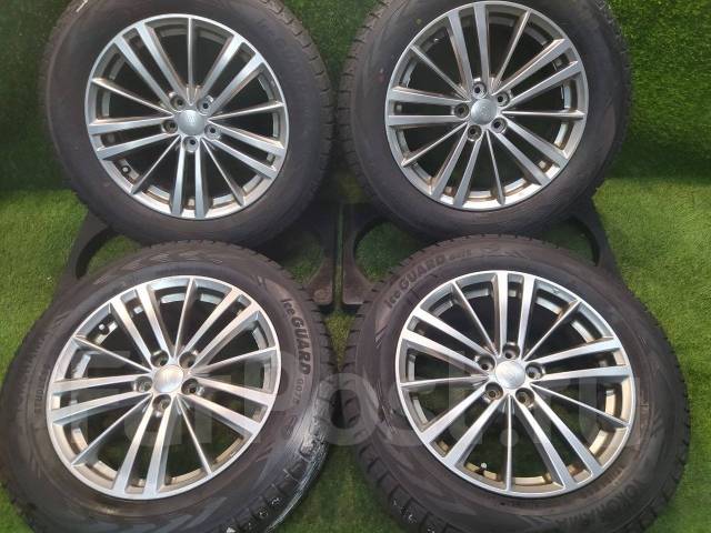 Диски Subaru R17/5-100 КК207, 17", 1 шт, 5x100, 56,1 мм. 4 шт, б/у, в ...
