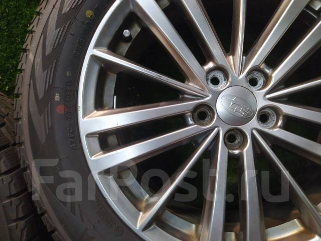 Диски Subaru R17/5-100 КК207, 17", 1 шт, 5x100, 56,1 мм. 4 шт, б/у, в ...