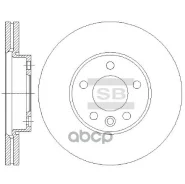 ���� ��������� (�������) Volkswagen Touareg 02-10 / Transporter 03- Sangsin brake ���. SD5703, �������� SD5703 ����