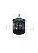   Mahle OC976 OC976 
