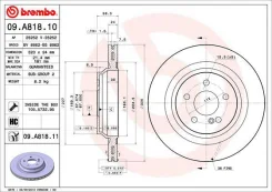 09. A818.11_���� ���� 09a81811 Brembo 09A81811 ����